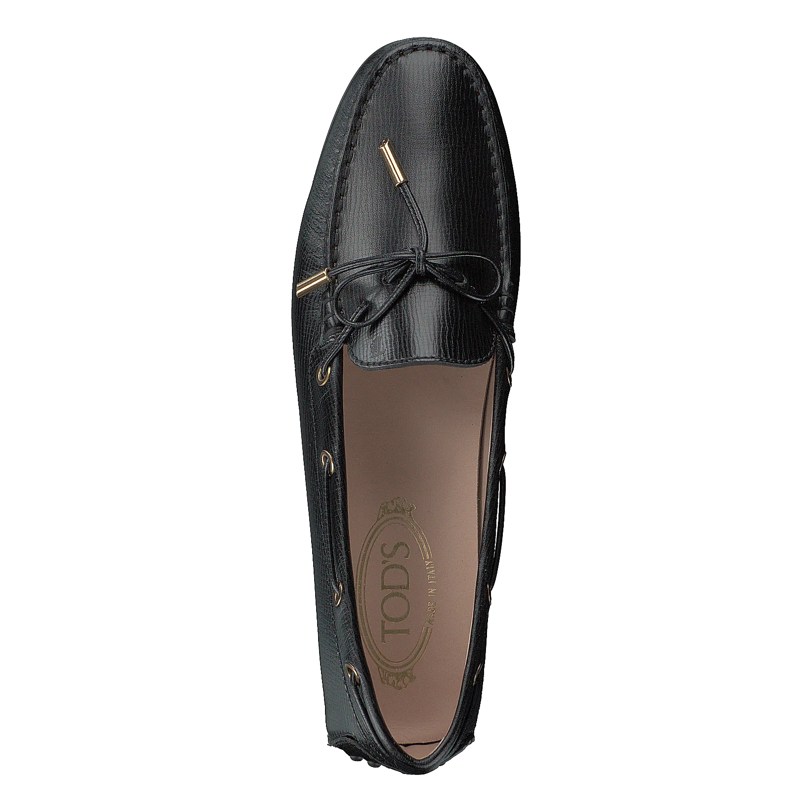 Gommino Moccasins Leather Nero