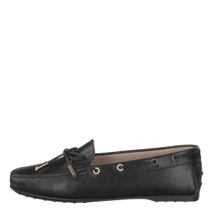 Gommino Moccasins Leather Nero