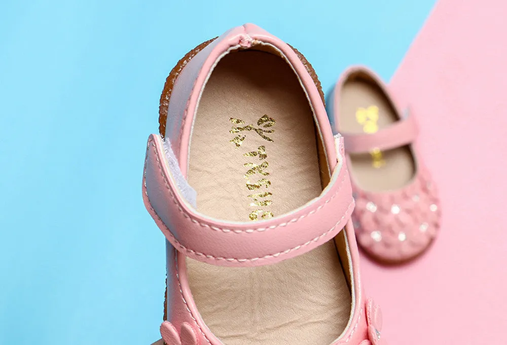 Leather Shoes Baby Moccasins Shoes Flower