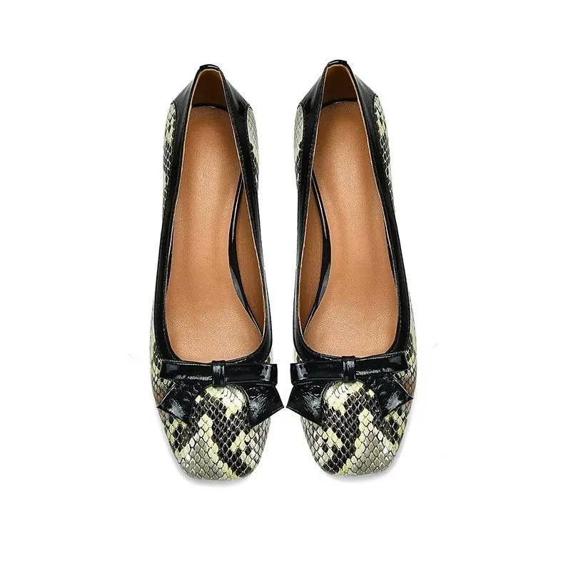 Leovante Patterned Luxe Heels
