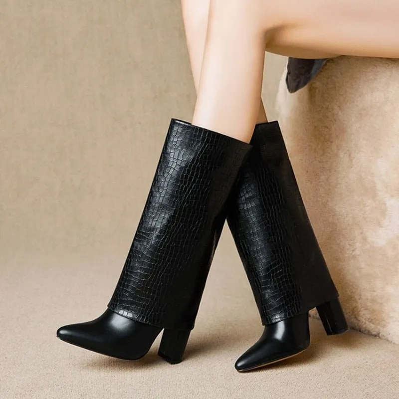 Luxalon Ebonique Event Boots
