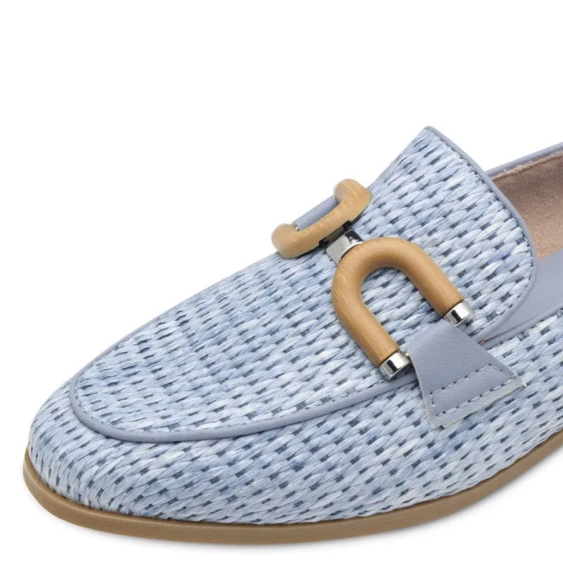 Marco Tozzi Womens Blue Loafer 2-24221-44