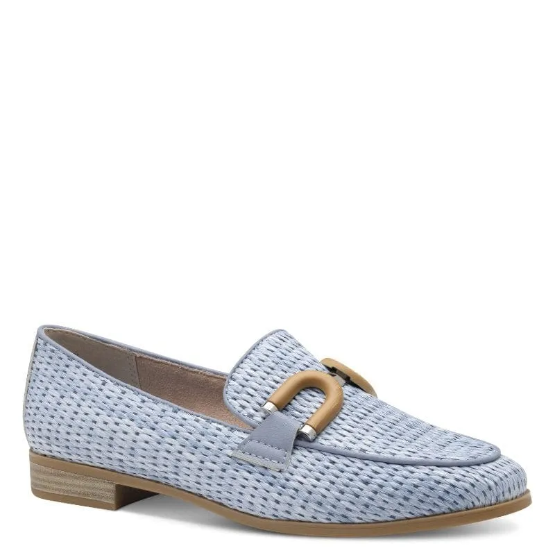 Marco Tozzi Womens Blue Loafer 2-24221-44