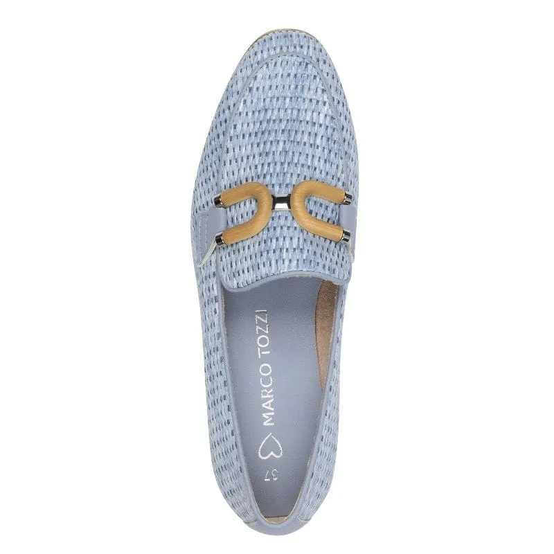 Marco Tozzi Womens Blue Loafer 2-24221-44
