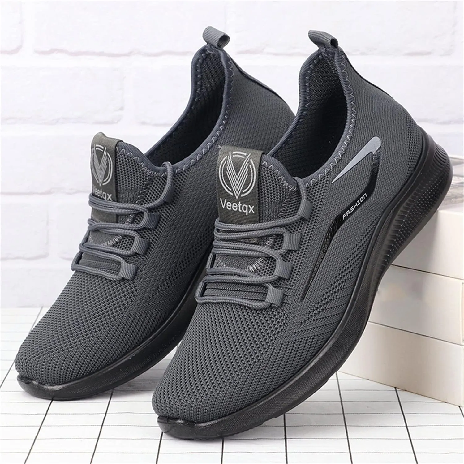 Mens Walking Shoes Mesh Oxfords Sneakers Lightweight Breathable Running Tennis Workout Casual Non Slip Shoes