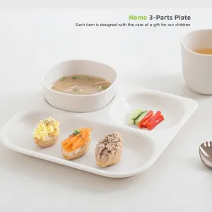 Nemo 3-Parts Tray: Safe and Convenient Meal Solution for Kids