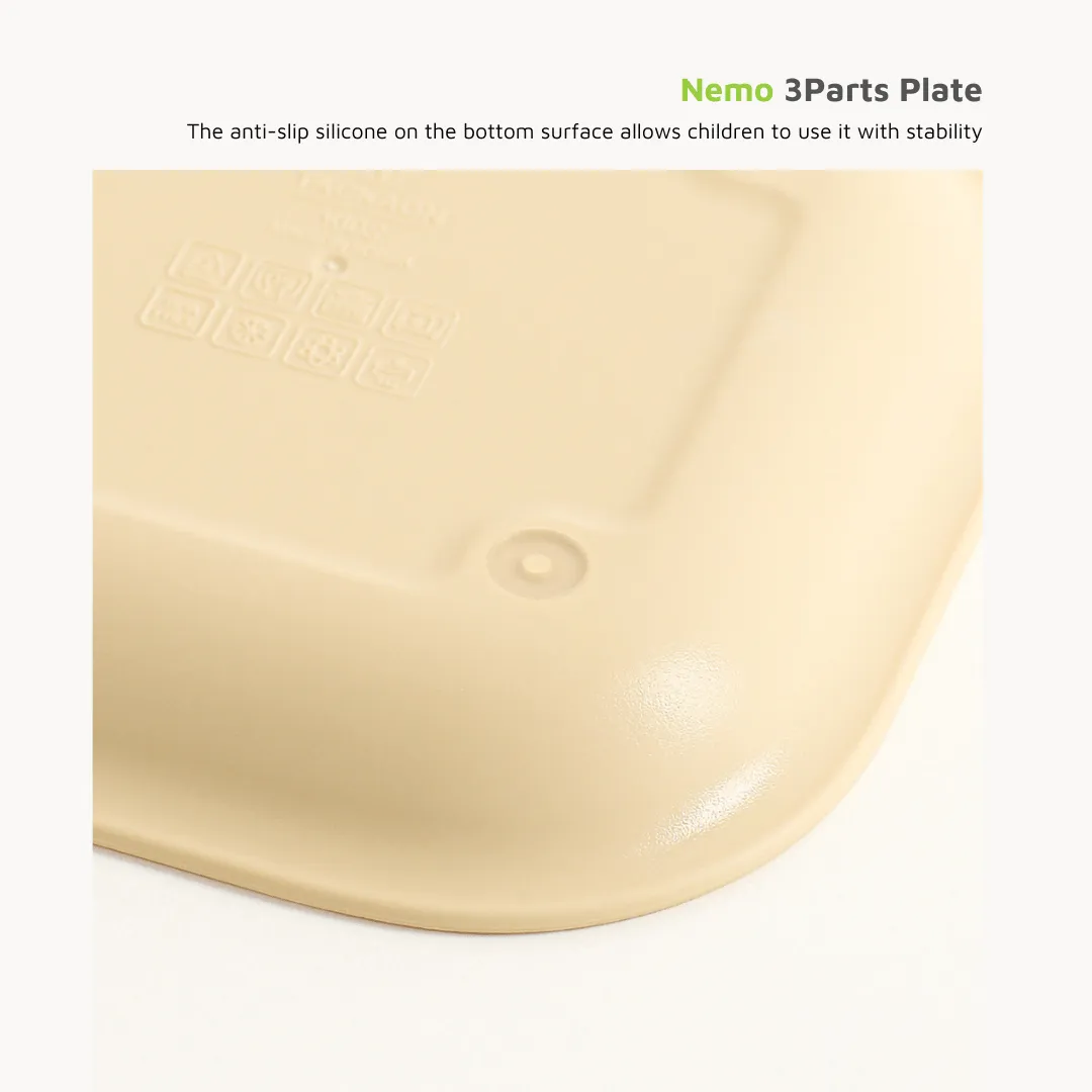 Nemo 3-Parts Tray: Safe and Convenient Meal Solution for Kids