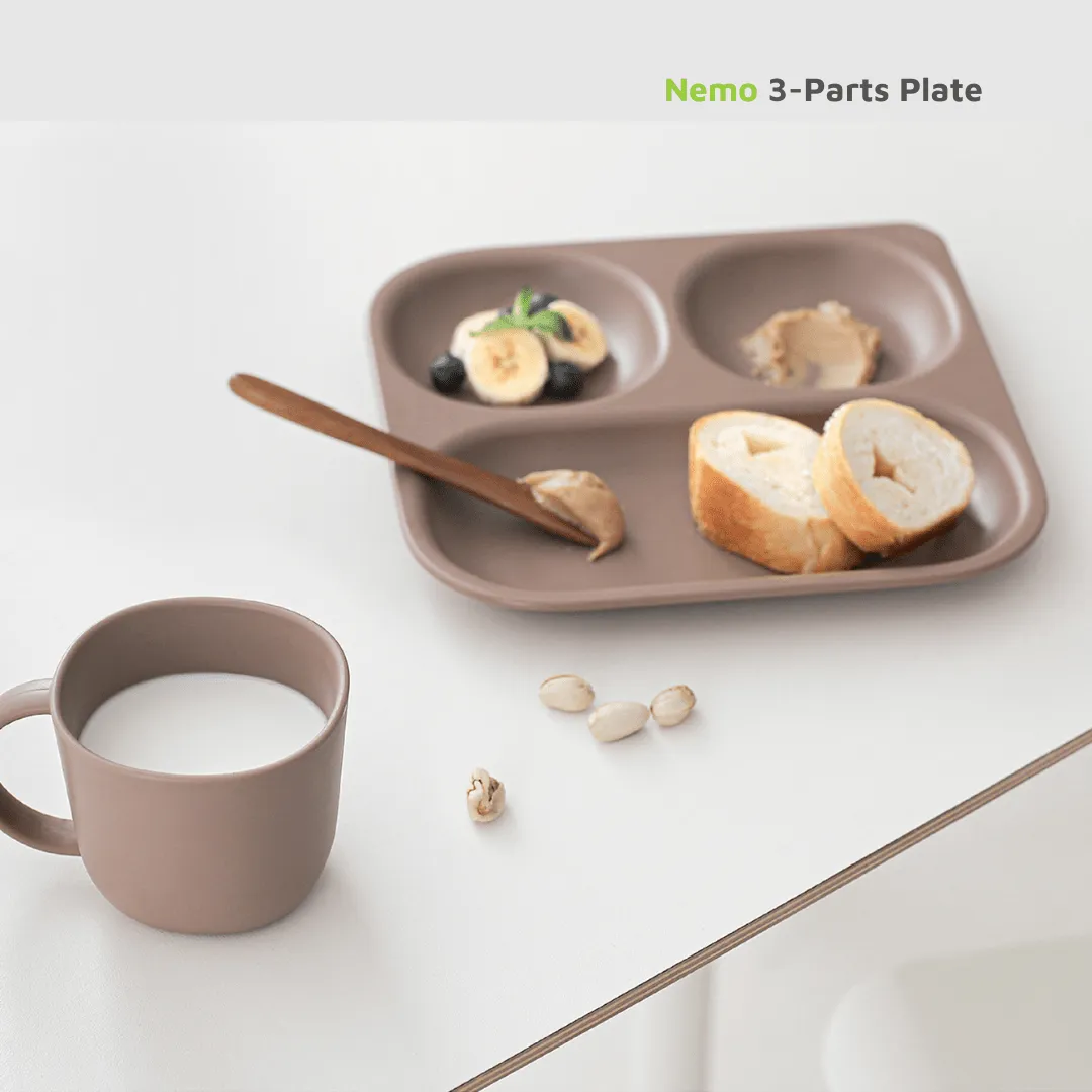 Nemo 3-Parts Tray: Safe and Convenient Meal Solution for Kids