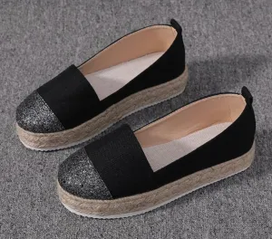 New Faux Suede Espadrilles Shoes  Casual Loafers
