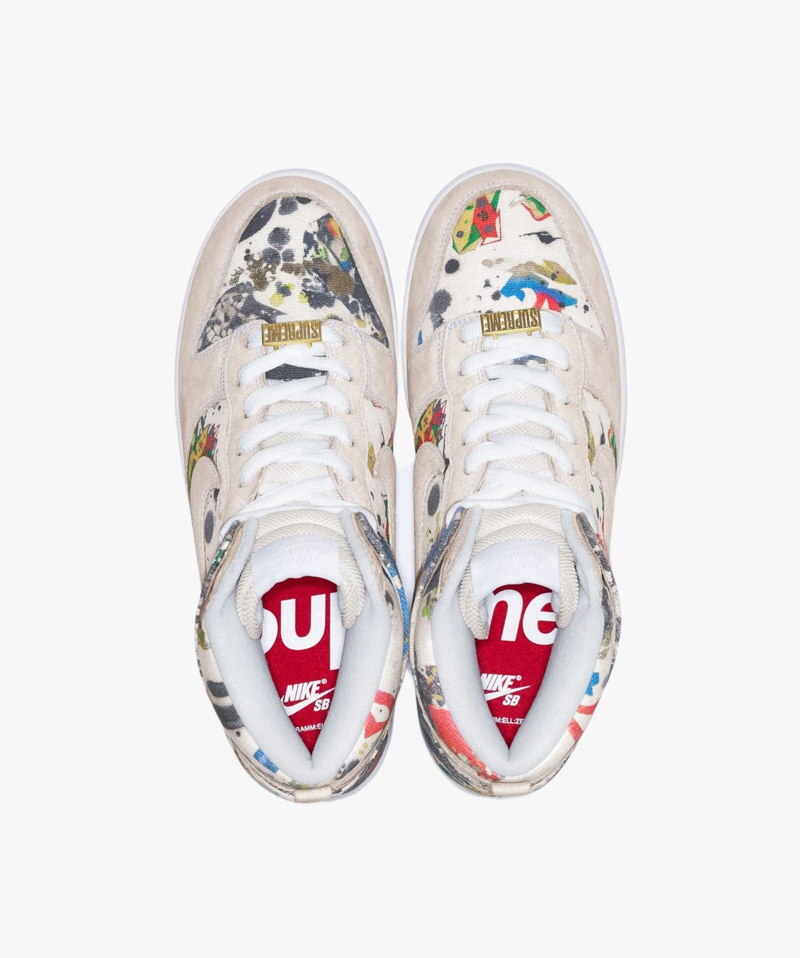 Nike SB Dunk High x Supreme 'Rammellzee'