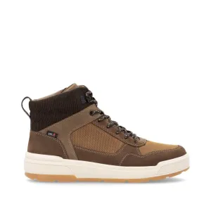 Rieker Mens Evolution Leather Sports Boots - Brown