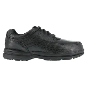 Rockport Mens Black Leather Casual Moc Oxford World Tour Steel Toe Rockport Mens Black Leather Casual Moc Oxford World Tour Steel Toe
