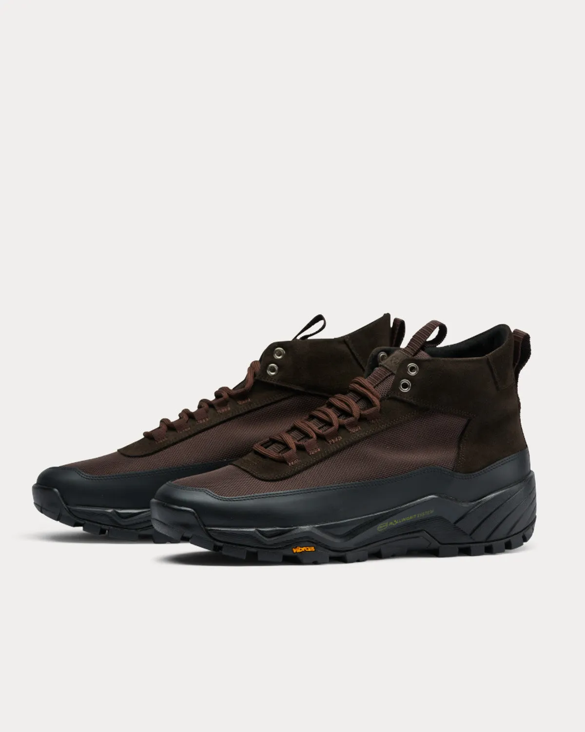 Scander Chocolate High Top Sneakers
