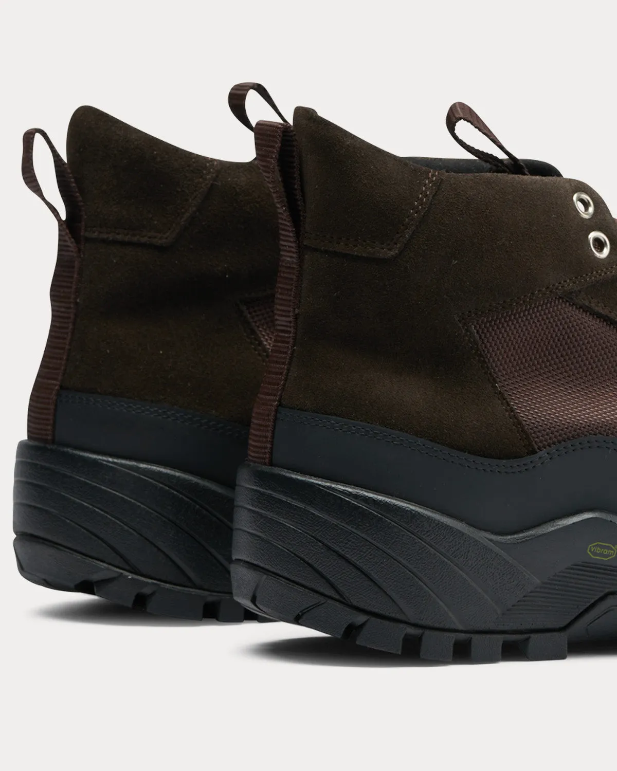 Scander Chocolate High Top Sneakers