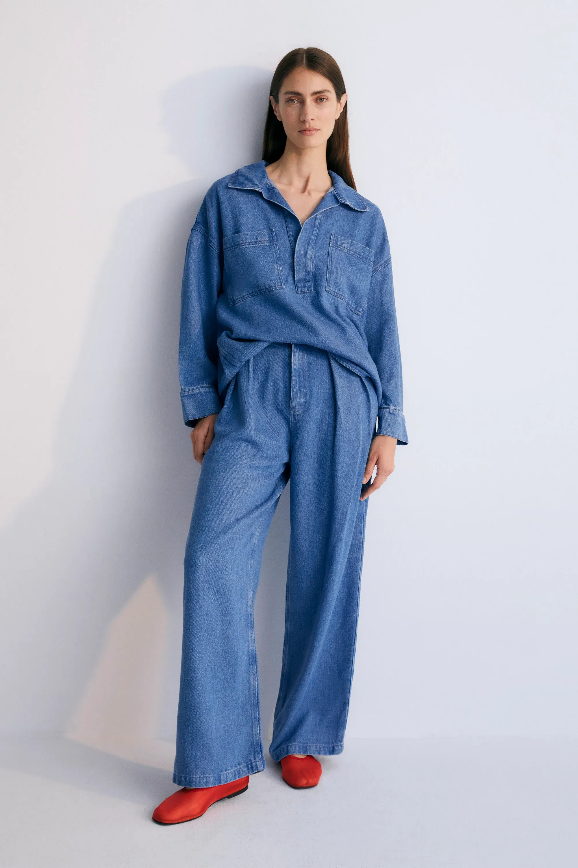 The New Society - Micenas Blouse - Blue