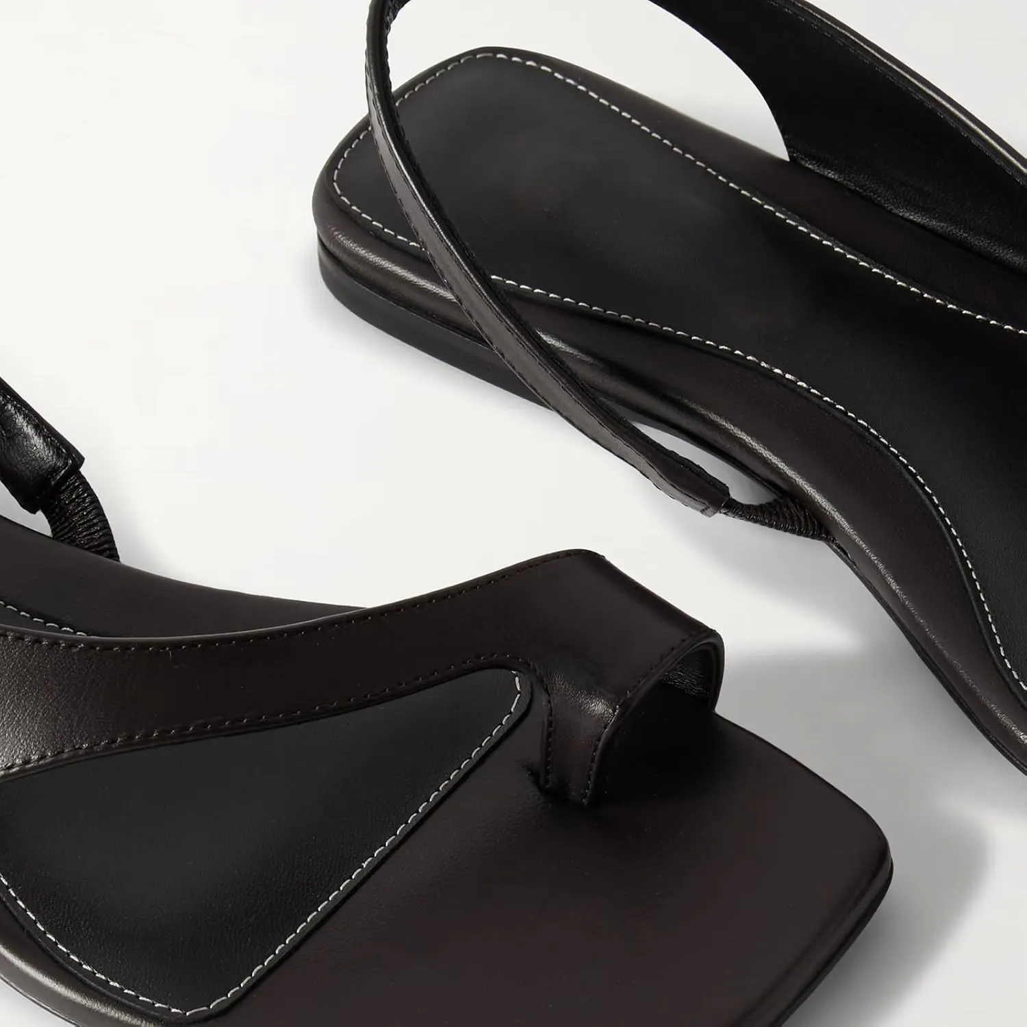 Thong Flat Sandals for Women Flip Flop Open Toe Slingback Flats Slip on Casual Summer Beach Sandals