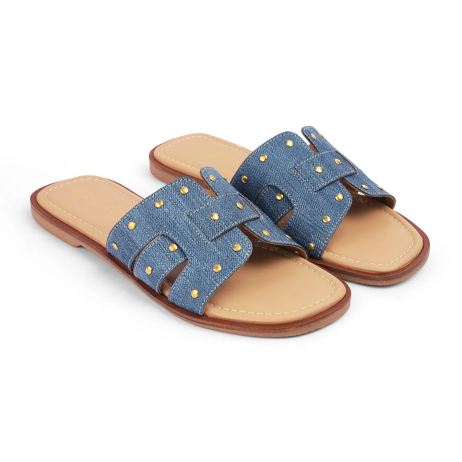 Tresmode Aen Blue Women's Casual Flats
