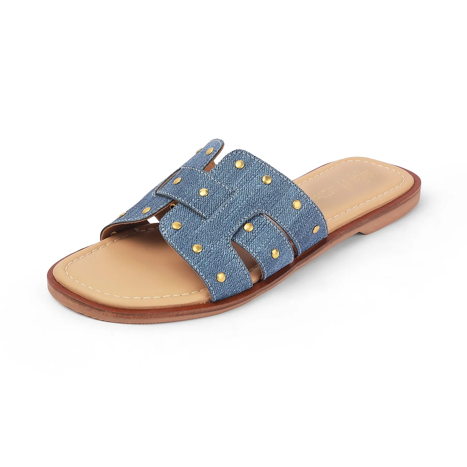 Tresmode Aen Blue Women's Casual Flats