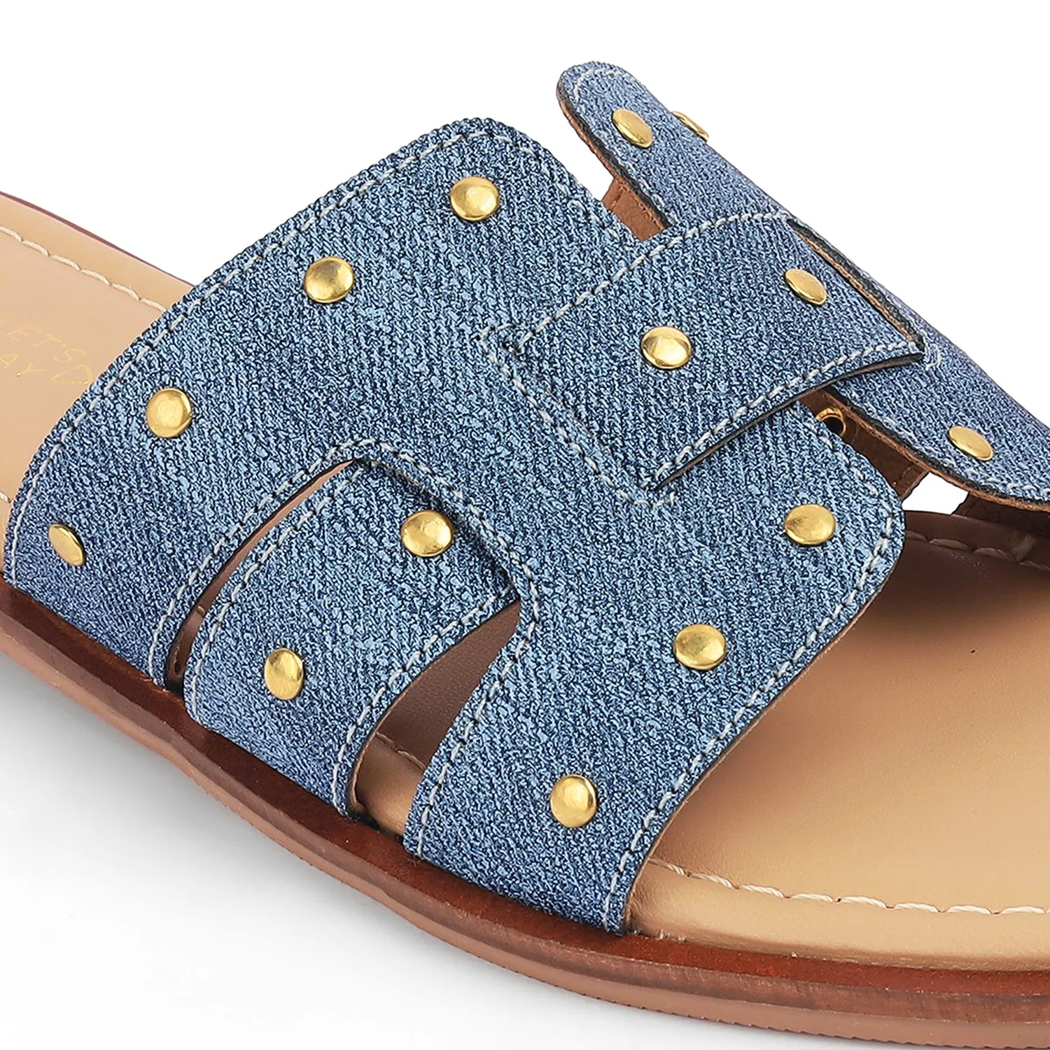 Tresmode Aen Blue Women's Casual Flats