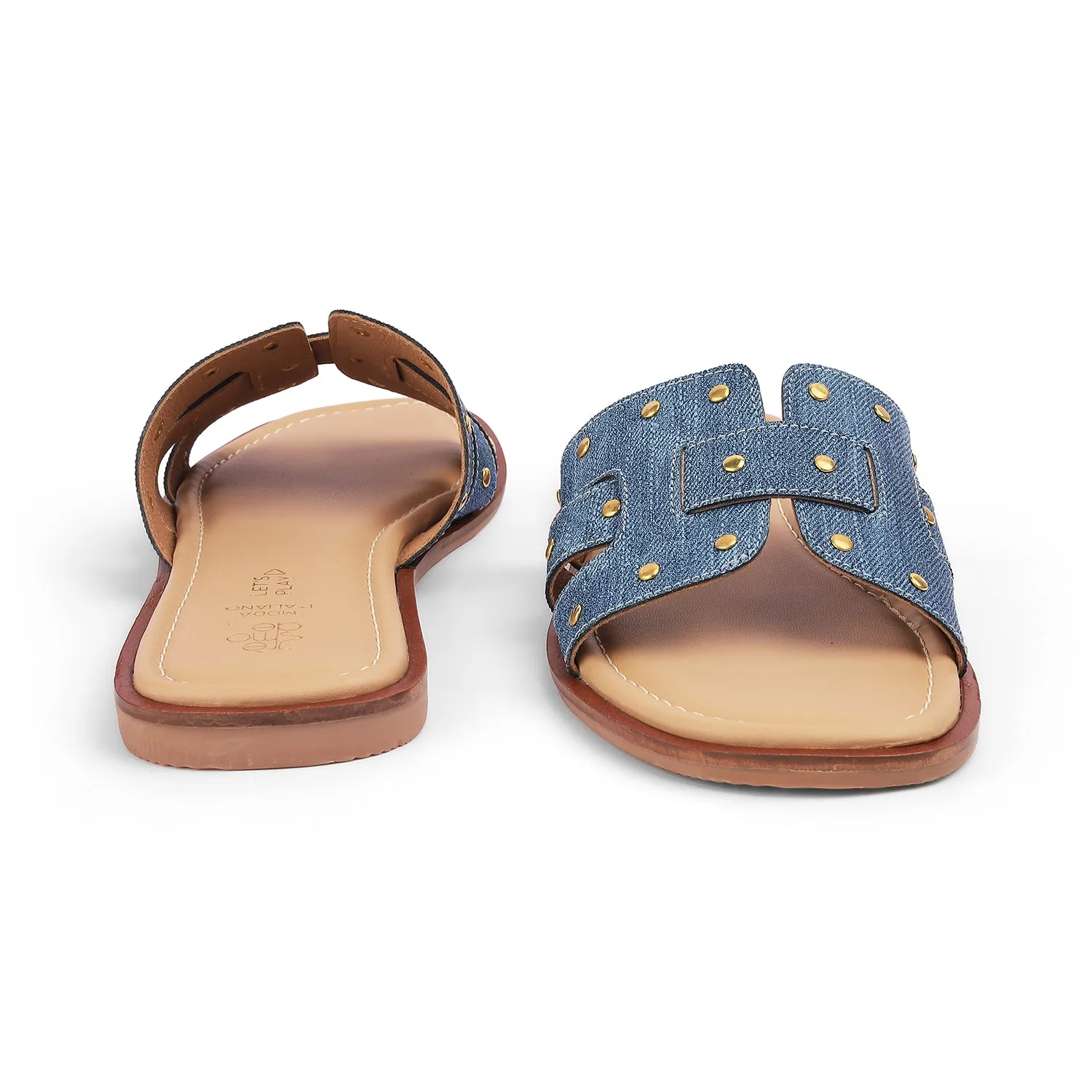 Tresmode Aen Blue Women's Casual Flats