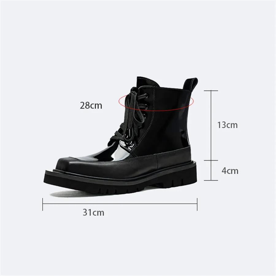 Veltique Buckle Fashion Boots