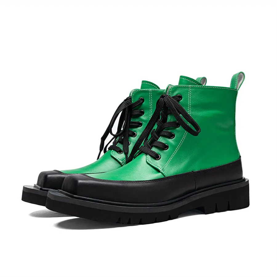 Veltique Buckle Fashion Boots