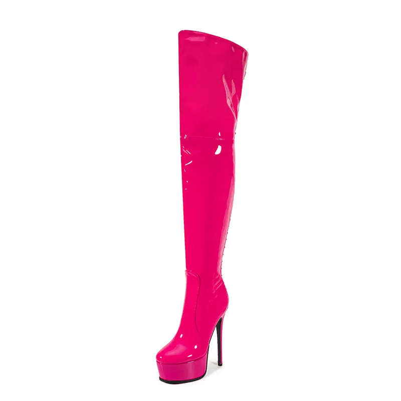Veltique Wedding Slip Boots