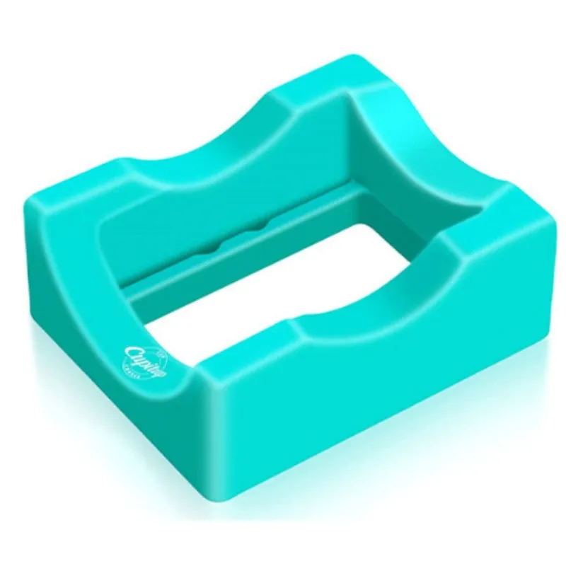 Wholesale Convenient Cup Heat Insulation Non-slip Silicone Square Cup Holder