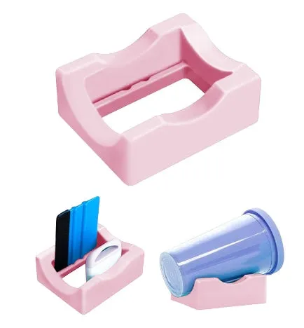 Wholesale Convenient Cup Heat Insulation Non-slip Silicone Square Cup Holder