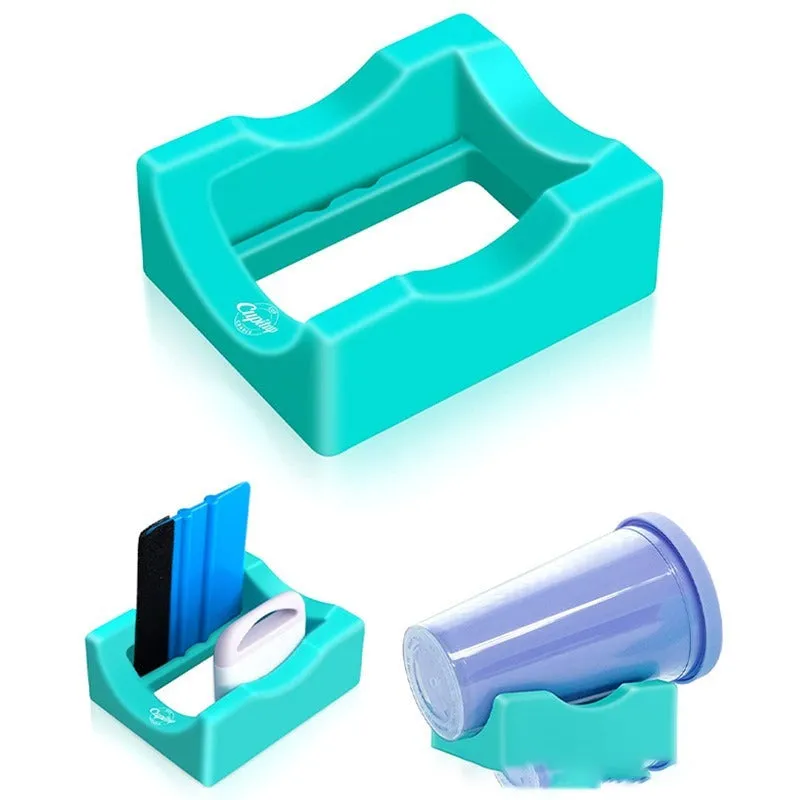 Wholesale Convenient Cup Heat Insulation Non-slip Silicone Square Cup Holder